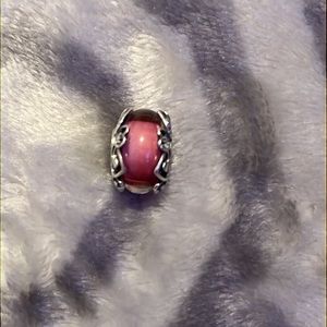 Pandora Pink Murano Reveal Your Love Charm Bead